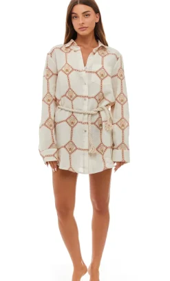Fashion - Jonas Buttoned Shirt - Grid Coverups