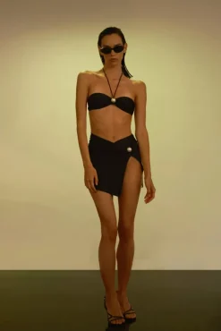 New - Juno Bikini Top - Black Bikini
