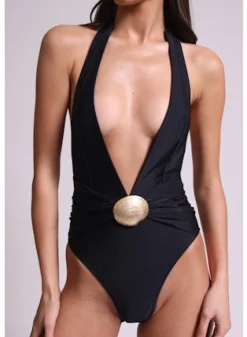 New - Luisa One Piece - Black One Piece