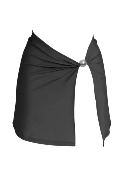 Sale - Thalia Mini Skirt - Black Coverups | Mini Skirts