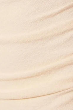 Online - Beau One Shoulder Bodysuit - Rice Bodysuits