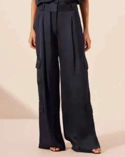 Best - Shae Slouchy Cargo Pant - Aegean Blue Pants