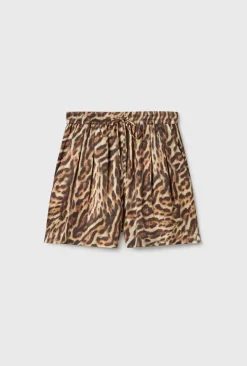 Online - Slouch Shorts - Leopard Animal Print | Shorts
