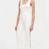 Discount - Amelia Denim - Ivory Pants