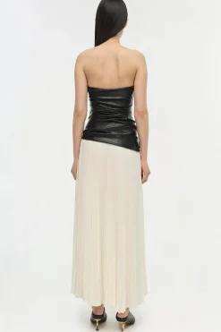 Sale - Arie Dress - Black Multi Dresses | Long Dresses