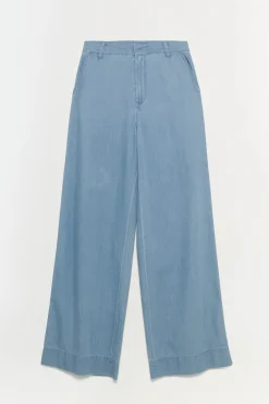 Clearance - Coralena Wide Leg Pant - Stratus Pants