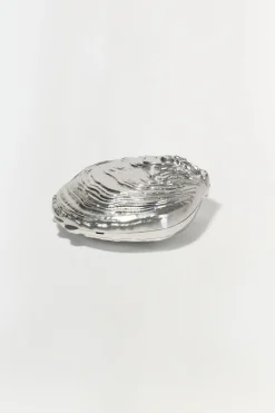 Online - Cove Shell Clutch - Silver Handbags