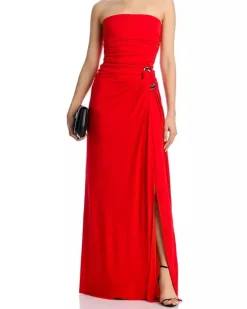 Outlet - Emma Gown - Fiery Red Long Dresses | Dresses