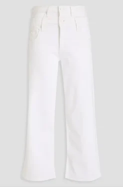 Sale - Kove high-rise wide-leg jeans - White Denim | All Denim