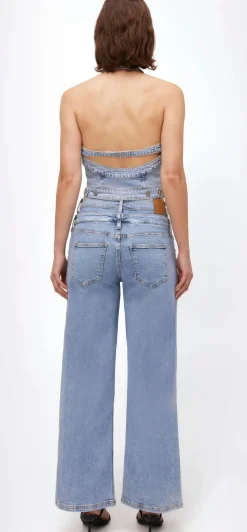 Fashion - Lincoln Halter Top - Coastal Crop Tops
