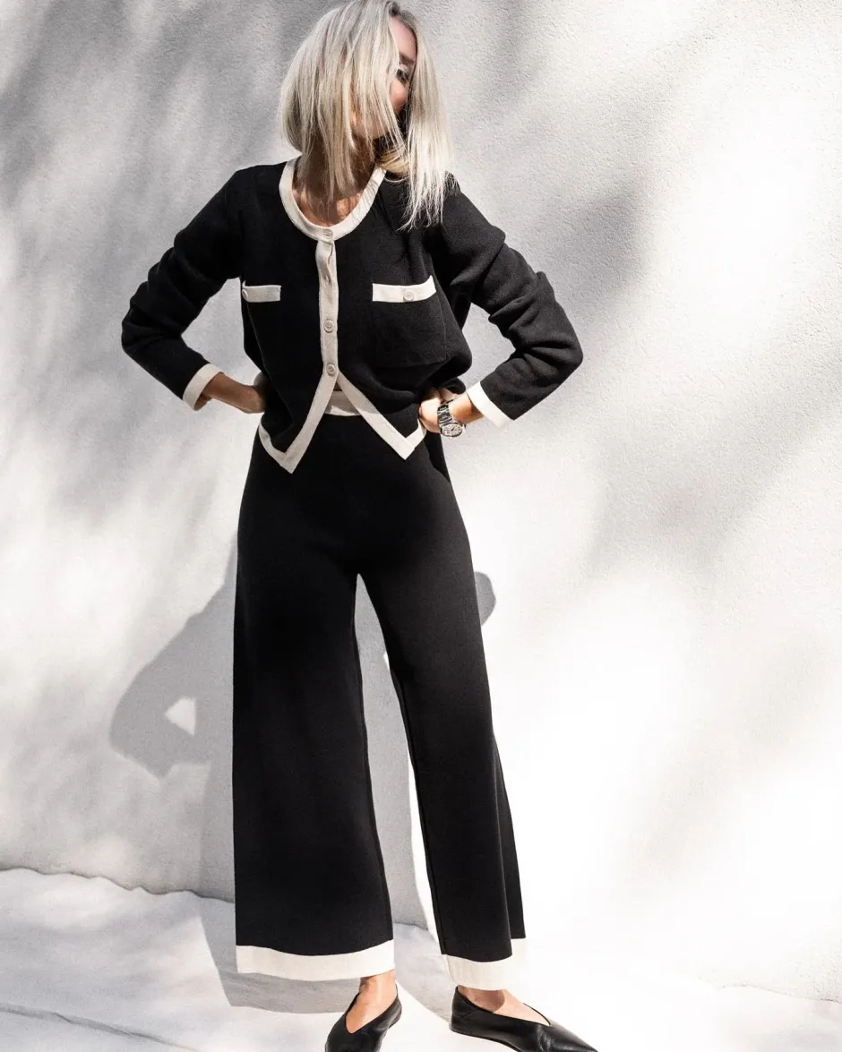 Outlet - Amora Cardigan - Black Sweaters & Knits