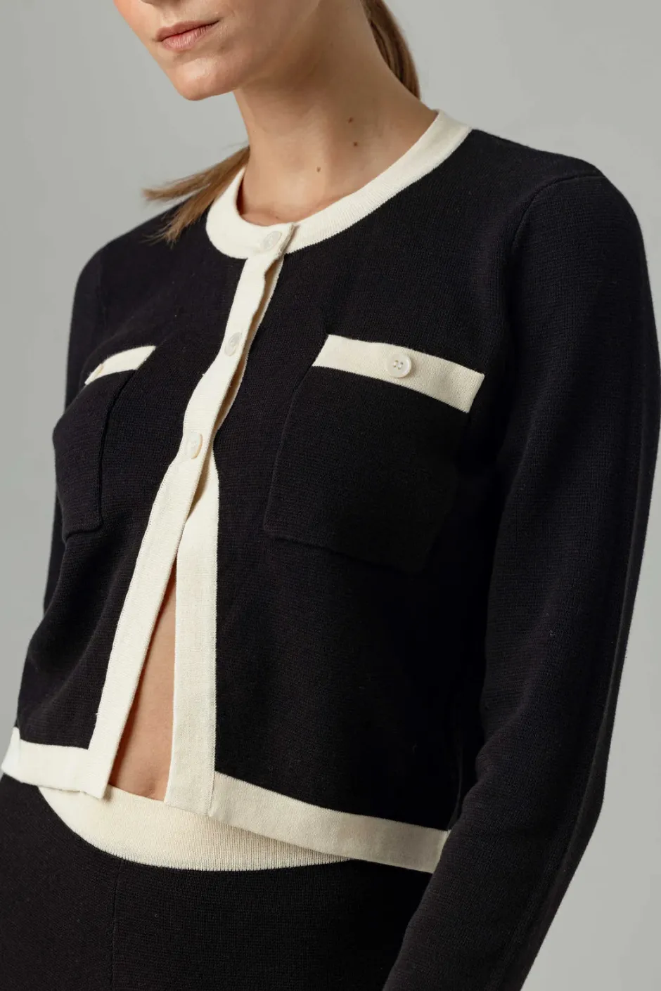 Outlet - Amora Cardigan - Black Sweaters & Knits