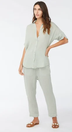 Online - Avril Pant - Aqua Green Pants