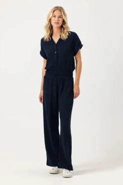Outlet - Dari Top - Navy Crop Tops