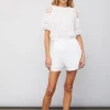 Fashion - Grace Short - White Shorts