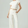 Outlet - Louelle Pants - Cream Pants