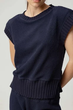 Best - Maeve Popover - Navy Sweaters & Knits