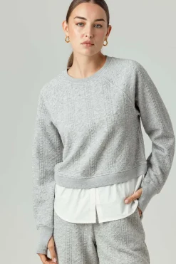 New - Mor Pullover - Heathered Grey Sweaters & Knits