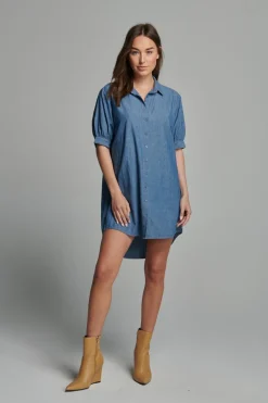 New - Murphy Shirt Dress - Chambray Dresses | Mini Dresses