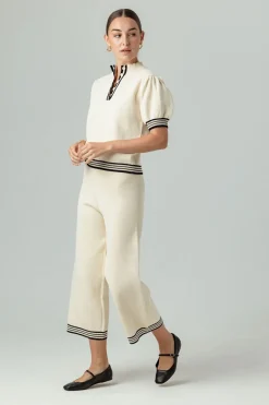 Clearance - Quinn Pants - Ivory Pants