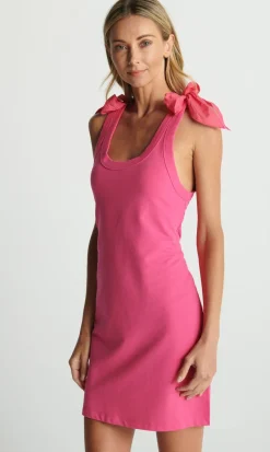 Best - Stevie Dress - Hot Pink Dresses | Mini Dresses
