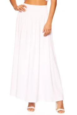 Sale - Smocked Maxi Skirt - Sugar Long Skirts