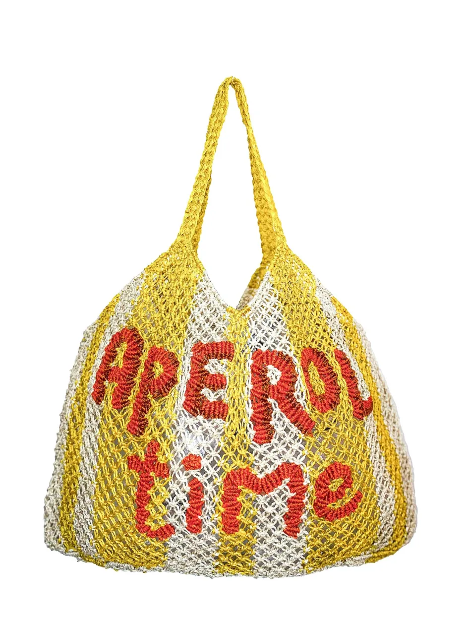 Online - Aperol Time - Yellow/Natural Handbags