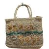 Fashion - Beach Days Small - Nat/Honey/word/wave Handbags