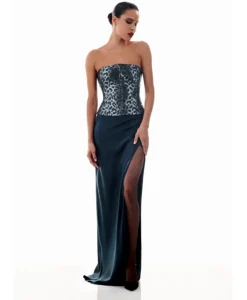 Best - Gala Bias Skirt - Night Long Skirts