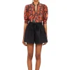Clearance - Anela Shorts - Noir Shorts