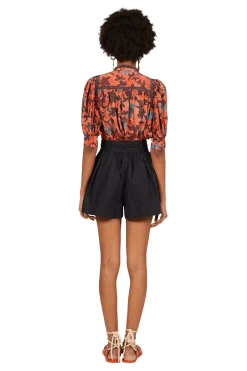 Clearance - Anela Shorts - Noir Shorts