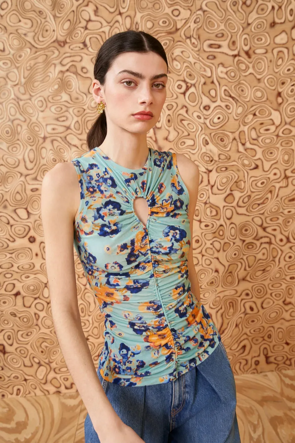 Best - Gabi Top - Morning Dew Crop Tops