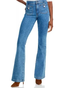 New - Beverly Hugh Rise Skinny Flare - Globetrotter Moon Flare | High-Rise