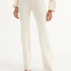Discount - Cameron Raw Hem Bootcut Jean - Ecru Bootcut