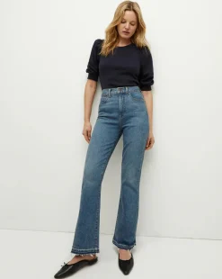 Outlet - Carson Ankle Flare w/ Let Down Hem - Thriller Flare | Denim