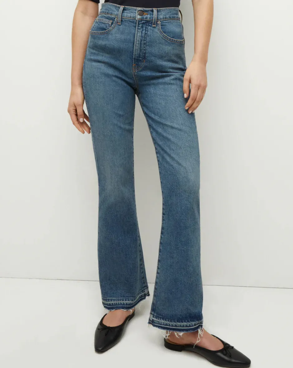 Outlet - Carson Ankle Flare w/ Let Down Hem - Thriller Flare | Denim