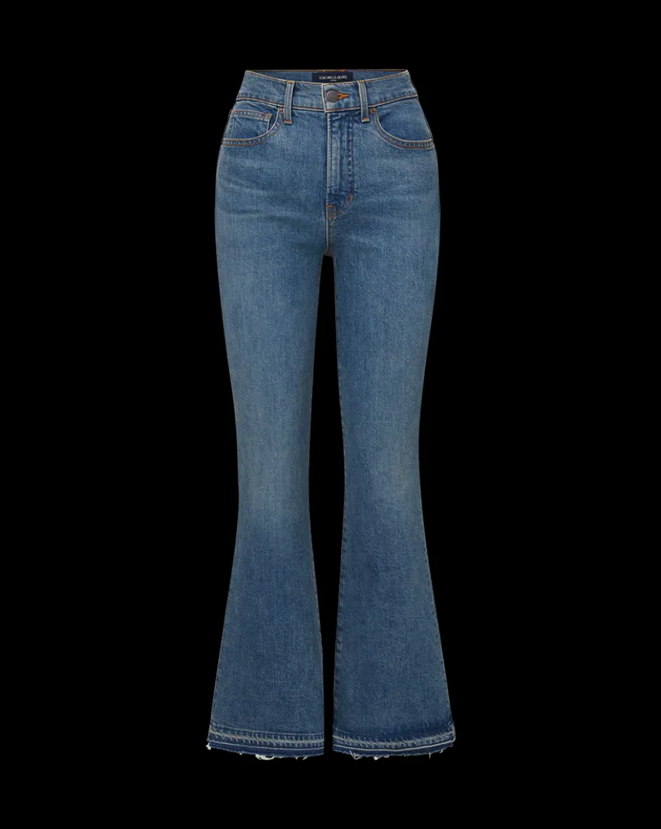 Outlet - Carson Ankle Flare w/ Let Down Hem - Thriller Flare | Denim