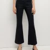 Outlet - Carson Corset Waist Kick Flare Jean - Indigo Rinse Flare | High-Rise