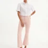 Discount - Carson Kick-Flare Jean - Stoned Pink Shell Flare