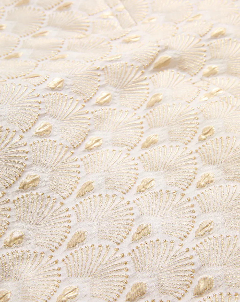 Discount - Jazmin Short - Off-White/Gold Shorts