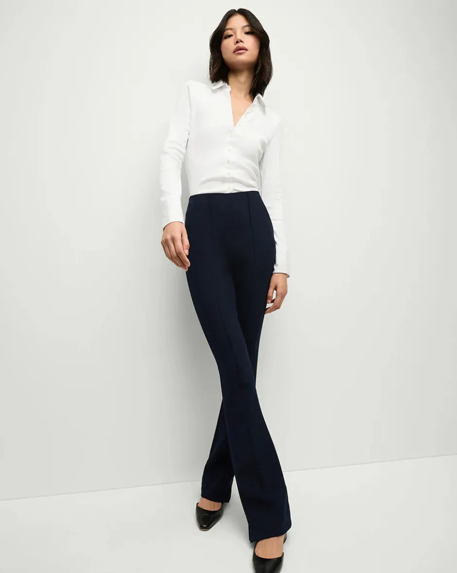 Fashion - Orion Flare Pant - Navy Flare | Pants