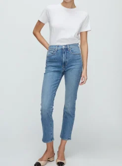 Fashion - Ryleigh Ankle High Rise Slim Jeans - Wanderer Dust Flare | High-Rise