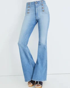 Discount - Sheridan Bell Bottom With Sail - Sodlite Denim | All Denim