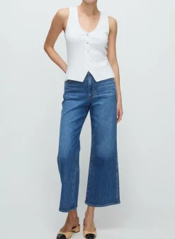 Fashion - Taylor Cropped Wide Leg Jean - Serendipity Flare | High-Rise