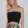 Sale - Kara Top - Black Crop Tops