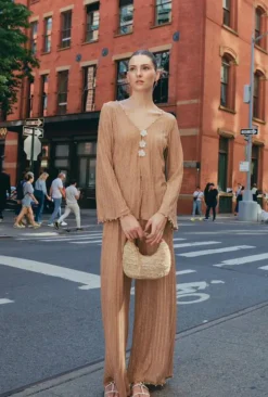 Sale - Lyra Pants - Gold Pants