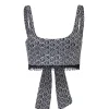 Fashion - Magdalena Top - Black Crop Tops