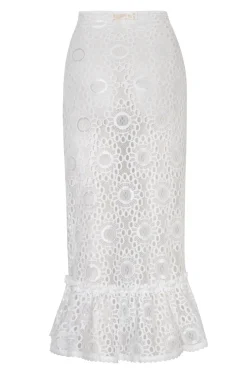 Fashion - Soho Wrap Skirt - White Coverups | Long Skirts