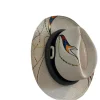 New - Tan Black Belt Hat Hats